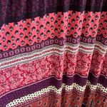 American Eagle Soft & Sexy Festival Boho Gypsy Printed Strappy Slit Dress S Photo 3