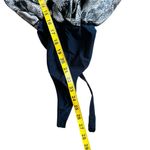 Revolve NONchalant Faux Leather  white/black/gray snakeskin bodysuit NWT Photo 14