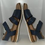 Dr. Scholls Dr.Scholl’s Island Glow Slingback Sandals Blue Vegan Leather Women's 8 Photo 8