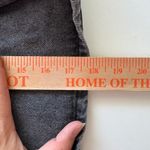 Pilcro Denim Pleated Mini Skirt size 10 Acid Wash Black Grunge Skater Style Photo 6