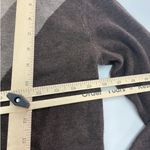 Saunders Collective Sweater Womens Small Brown Chevron Turtleneck 70s Vibe Photo 10