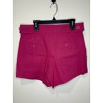 Anthropologie  Maeve Colette Sailor Shorts Hot Pink Cargo Pockets Size 2 NWT!! Photo 2