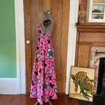 ZARA  Pink Floral Poplin Smocked
Waist Sundress Size Small💛 Photo 8