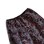 Dress Barn  | Floral Dotted Skirt Knee Length Lined Size Small Red Stretchy Photo 5