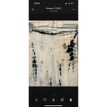 Shoreline  Tulip Split Pants Flowy Tie Due Black White Womens Size Large Beachy‎ Photo 2