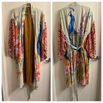 Aratta Silent Journey Peacock Kimono Large Photo 4