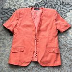 Vintage Town Squires Two Piece Skirt Set Orange 16 Photo 1