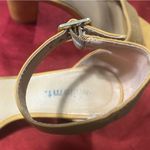 White Mountain Sandals Elegant Yellow Block Heel Sandals white mt. 8 1/2 M Photo 6