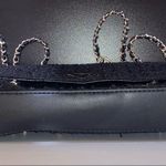 Guess Cessily Convertible Shoulder Bag in Black Tweed Photo 8