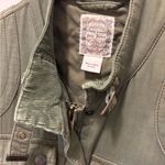 Ralph Lauren 90’s Original Y2K  Polo Jeans Army Green Short Belted Trench Coat S Photo 6