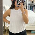 Forever 21 White Tank Top Activewear Photo 0