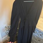 We Wore What  Elegant Black Women's midi Dress Photo 3