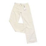 ZARA  Cargo Cream Pants Denim Size 6 New‎ Photo 2