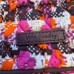 Vera Bradley Quilted Backpack Pink Orange Purple White Multi Pattern Photo 1
