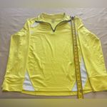 IZOD  Cool-FX Yellow Pullover with White Trim Photo 6