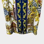 Cache Baroque Chain Print Midi Skirt Size M NWT Photo 3