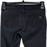 Rag and Bone SZ 27 Jeggings Jeans Chevron Ombre Stretch Low-Rise Pockets Zip Black Photo 5