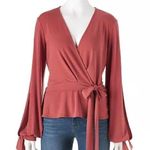 Jennifer Lopez  faux wrap blouse! Photo 0