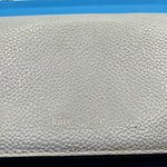 Kate Spade RARE Beautiful  Light Blueish Gray Pebbled LEATHER ID Wallet Photo 1