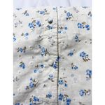 1. State  Cottagecore Ditsy Floral Puff Sleeve Eyelet Button Up Blouse‎ Womens 2X Photo 4