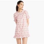 Hill House Katherine Nap Mermaid Prints Mini Dress Size Small Photo 8