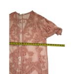 a.n.a  Kaci Cover Up One Size Fits M/L Beach Summer Festival Pink Oversized 16-264 Photo 4