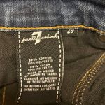 7 For All Mankind Paxtyr Men's Blue Foolproof Mid Rise Skinny Denim Jeans Sz 29 Photo 4