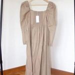 Reformation 1HR SALE ⚡ Luce Dress (Khaki) Photo 3