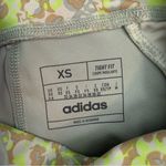 Adidas ‎ Optime Stash Tight Fit Leggings Wonder Silver Floral XS Photo 8