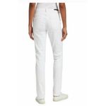 Fabiana Filippi Jeans Womens 48 IT 12 US Cream White Todi Straight Leg Italy Photo 2