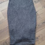 Topshop Gray Fishnet Spandex Sleeveless Bodycon Dress Size 2 Photo 8