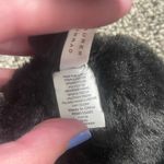 LC Lauren Conrad black faux fur simulated pearls earmuffs Photo 2