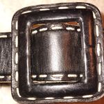 Principles leather belt. (#0931) Photo 6
