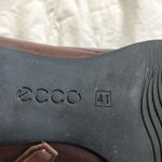 Ecco  tall brown leather boots size 41 Photo 8