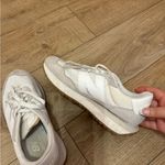 New Balance grey and white sneakers size women US 7.5 Photo 1
