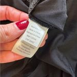 Ecru . Black Dress Ruffle Hem NEW Small Photo 6