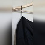 Vintage Michaelangelo Black Cowl Y2k Gothic Wimsigoth Vamp Dress Size 8 Photo 3