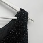 Carol Brent Vintage 50s Black Wool Sweater Knit Tank Top Size Large Photo 7