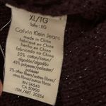 Calvin Klein Jeans Purple Sparkly Sweater Photo 3