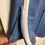 PINK - Victoria's Secret Pink Victoria Secret Mid Rise Zipper Ankle Blue Track Pants Photo 4