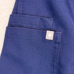 FIGS  Kade Technical Collection Scrub Pants Drawstring Pockets Navy Blue L Photo 5