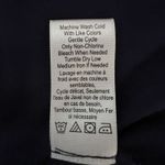 Coldwater Creek Sweater Women Small Navy Blue Embroider Floral Cardigan Bohemian Photo 7