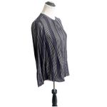 Rails  Elouise Segrada Stripe Button Down Blouse Black White Size Small NWT Photo 6