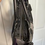 Coach y2k Patchwork Tote Shoulder Handbag Purse Grey Silver Black 12899 Photo 5