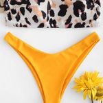 Zaful Leopard Bandeau Padded Bikini Set  Photo 0