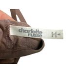 Forever 21 Charlotte Russe Bralette M Wireless Sexy Straps Metallic Glam Date Night Y2K Photo 5