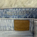 American Eagle Super High-Rise Baggy Wide Leg Ankle Jeans Size 2 Short Photo 4