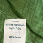 Marine layer  Jude Flutter Sleeve Cotton Dress - Jade Sheen -S - NWT Photo 5