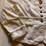 Live a Little  white jacket Sz Medium Photo 3
