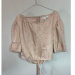 Love, Whit Open Back Pink top size M Size M Photo 0
